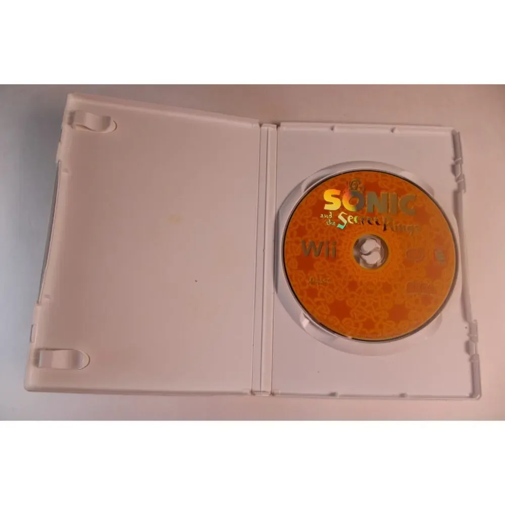 Sonic and the Secret Rings (Nintendo Wii) Authentic, Tested/Works